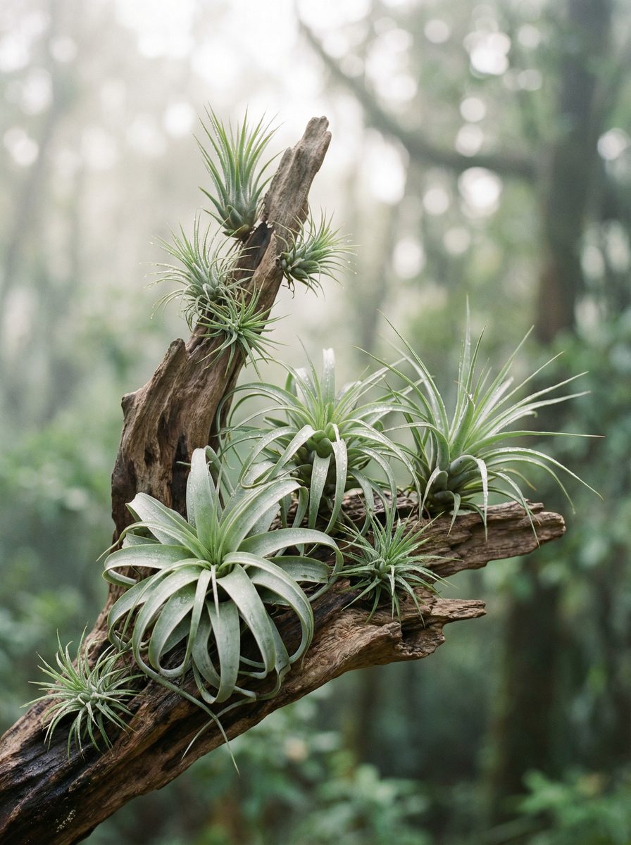 网红主播植物视频-空气凤梨